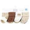 Hudson Baby Cotton Rich Baby Terry Socks 16-Pack, Teddy Bear - image 3 of 3