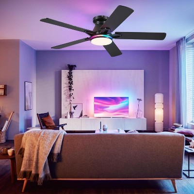 52 Inch Ceiling Fan with 5 Plywood Blades,Dual Blades