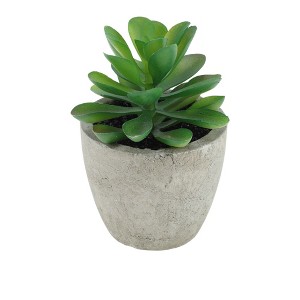 Unique Bargains Artificial Plants Plastic Pink 2.36"x2.36"x2.76" 1 Pcs - 1 of 4