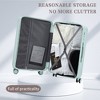 YONWAY 3 Piece Luggage Set, ABS Carry On Luggage Set Hardshell, with TSA Lock & Spinner Wheels - 2 of 4