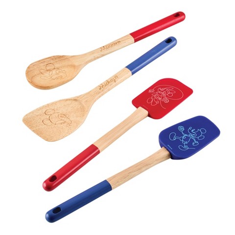 Disney 4pc Home Bon Voyage Kitchen Tool Set Red/Blue
