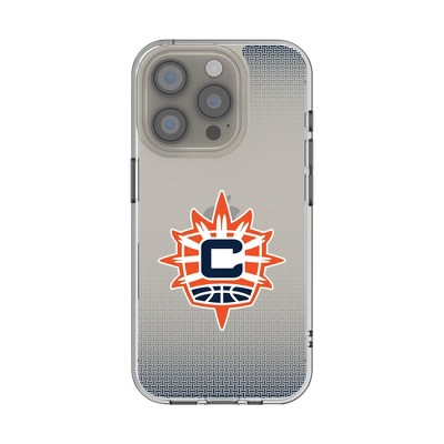 Keyscaper WNBA Linen Clear Cell Phone Case for iPhone 15