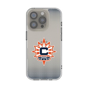 Keyscaper WNBA Linen Clear Cell Phone Case for iPhone 15 Plus - 1 of 4