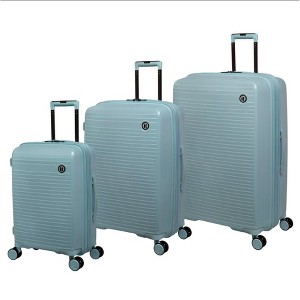 it luggage Spontaneous 3 Piece Hardside 8 Wheel Expandable Spinner, Baby Glow, 3 Pc Set - 1 of 4