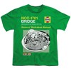 Boys' Star Trek Bride Manual T-Shirt Kelly Green X Small - 2 of 4