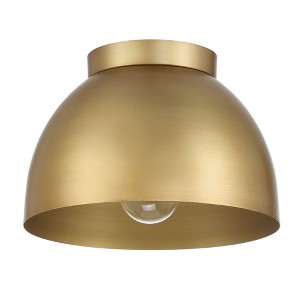 Hunter Fans 10" Erling Ceiling Light Luxe Gold Flush Mount - 1 of 1