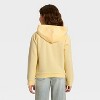 Girls' Hello Kitty and Friends Graphic Hooded Fleece Sweatshirt - Light Yellow - 3 of 4