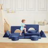 15Pcs Couch for Kids, Modular Kids Play Couch,Kids Sofa for Playroom, Convertible Foam Kids Couch, Imaginative Creative Play Couch for Boys& Girls - 3 of 4