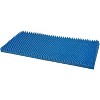 DMI Foam Mattress Topper, Egg Crate Foam Pad, Mattress Pad and Bed Topper for Support, Pressure Relief, Full Size Mattress, Blue - 4 of 4