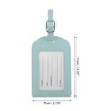 Unique Bargains Durable Luggage Tag 1 Pc - 2 of 4
