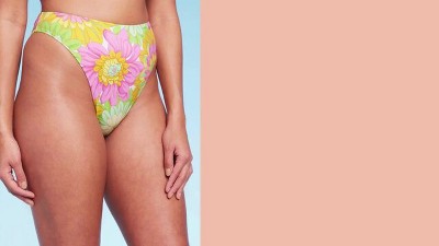 Thrive' High Waisted Cheeky Bikini Bottoms - The Cheeky Bikini – THE CHEEKY  BIKINI