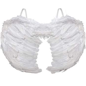 Skeleteen Angel Wings Costume - White