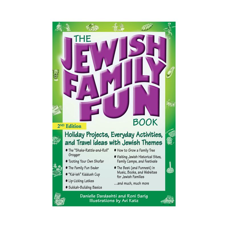 The Jewish Family Fun Book (2nd Edition) - by  Danielle Dardashti & Roni Sarig (Paperback), 1 of 2