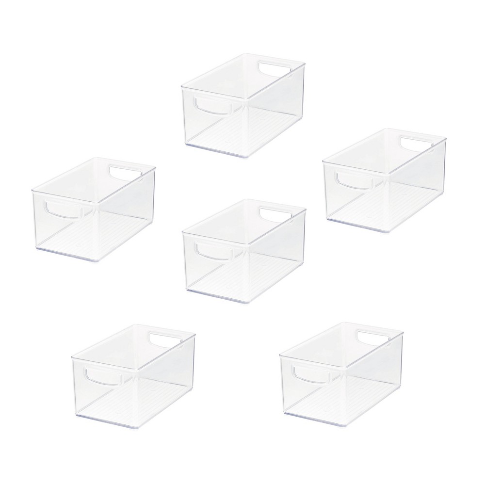 Photos - Other for Dogs iDESIGN 6pc 10"x 6"x 5" Recycled Plastic Organizer bins