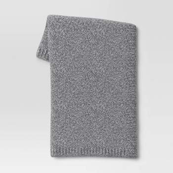 Brushed Woven With Frayed Edge Throw Blanket Orange - Threshold™ : Target