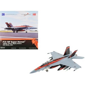 Boeing F/A-18F Super Hornet Fighter Aircraft "USS Nimitz" (2021) US Navy "Air Power Series" 1/72 Diecast Model by Hobby Master - 1 of 4