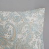 Gracie Mills Christi Paisley 4-Piece Cotton Comforter Set - 2 of 4