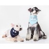 Touchdog Dizzy-Eyed Cyclops Cotton Velcro Dog Bandana and Scarf, LG, Blue - 4 of 4