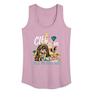 Women's - Monster High - Cleo De Nile Graphic Racerback Tank - 1 of 4