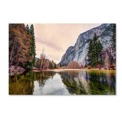 30" x 47" Yosemite Valley by David Ayash - Trademark Fine Art