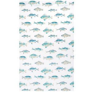 The Lakeside Collection Tisa Fish Window Panels - 1 of 3