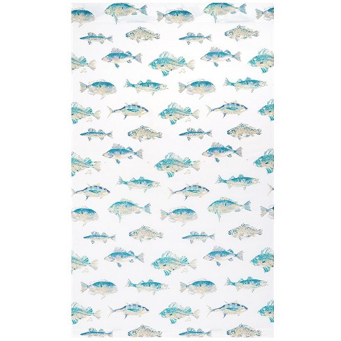 The Lakeside Collection Tisa Fish Window Panels - image 1 of 3