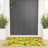 Jenean Morrison Many Mushrooms Green Welcome Mat - Deny Designs - 2 of 3