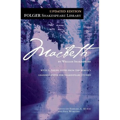  The Tragedy of Macbeth - (Folger Shakespeare Library) by  William Shakespeare (Paperback) 