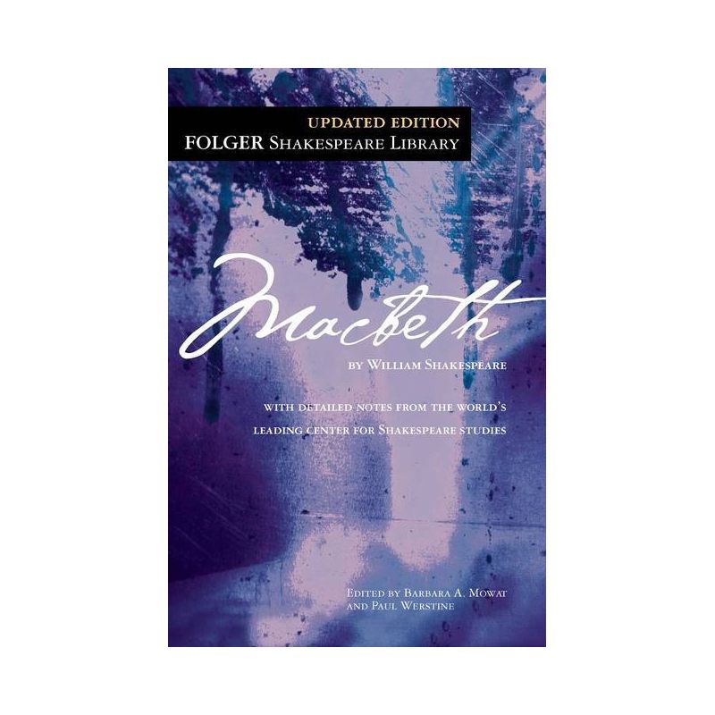 The Tragedy of Macbeth - (Folger Shakespeare Library) by  William Shakespeare (Paperback), 1 of 2