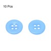 Unique Bargains Resin Snap Fastener Round Flat 4-Hole Sewing Buttons 10 Pcs - 3 of 4