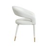 Meridian Furniture,Destiny Vegan Leather Dining Chair - 4 of 4