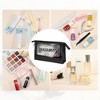 Unique Bargains Clear Letter Makeup Bags 1 Pc - 4 of 4