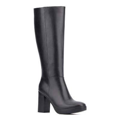 New York & Company Women's Felicity Tall Boots - 8.5, Black : Target