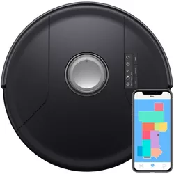 bObsweep PetHair SLAM Wi-Fi Robot Vacuum Cleaner and Mop - Jet