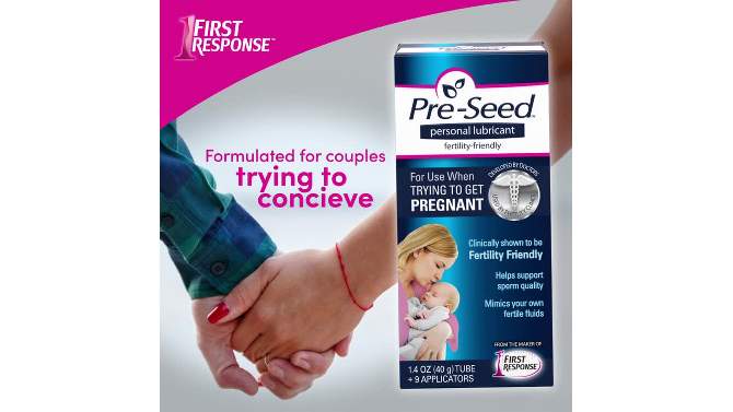 PreSeed Fertility Friendly Lube for Women Trying to Conceive - 1.4oz, 2 of 15, play video