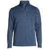 Lands' End Men's Sweater Fleece Quarter Zip Pullover - 3 of 4