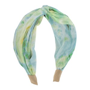 Unique Bargains Women's Wide Tie Printed Headbands 1 Pc - 1 of 4