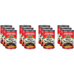 La Preferida Black Bean Soup - Case of 12 - 15 oz - 1 of 2