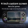 Voacle RG40XX H Retro Handheld Game Console,RG40XXH 4.0 Inch IPS Screen Built-in 64G TF Card 5488 Games Support TV Output 5G WiFi Bluetooth 4.2(Black) - 3 of 4