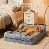 Dog Beds for Large Sized Dogs, Washable Orthopedic Dog Couch Sofa Bed with Waterproof Lining & Non-Skid Bottom for Pet Sleeping - 4 of 4