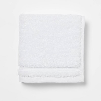 Image of Total Fresh Antimicrobial Washcloth White - Threshold™: Heavyweight Cotton, Low Lint, Machine Washable