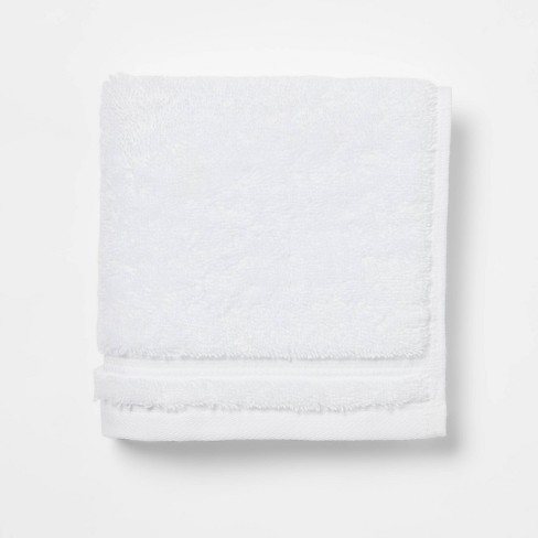 Total Fresh Antimicrobial Washcloth White - Threshold™ : Target