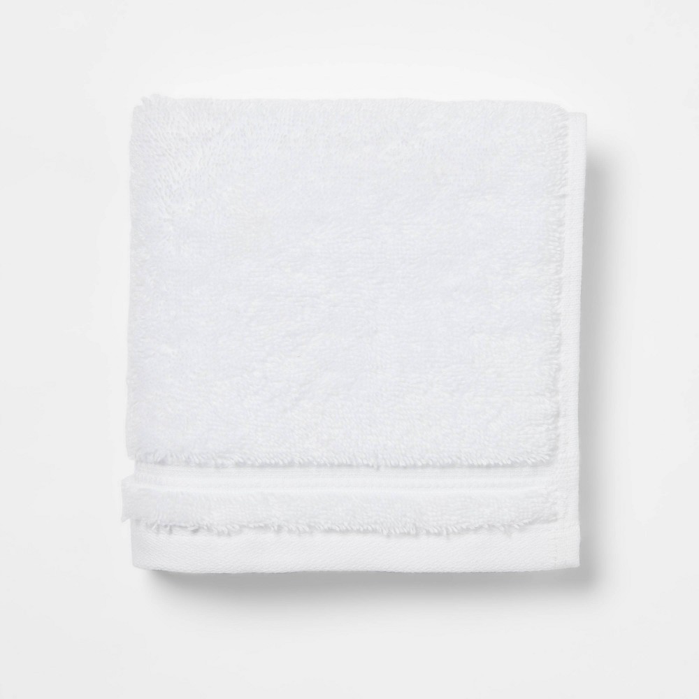 Photos - Towel Total Fresh Antimicrobial Washcloth White - Threshold™