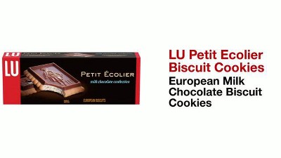 Lu Le Pims Milk Chocolate Biscuit Cookie - 5.29oz : Target