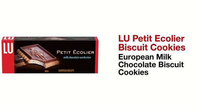 Lu Le Pims Milk Chocolate Biscuit Cookie - 5.29oz, 2 of 11, play video