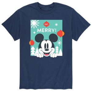 Men's - Disney - Get Merry Short Sleeve Graphic T-Shirt - 1 of 4