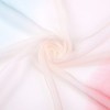 INSPIRE CHIC Women's Gradient Color Chiffon Small Square Colorful Lightweight Soft Sheer Ruffle Scarves 1Pc - 4 of 4