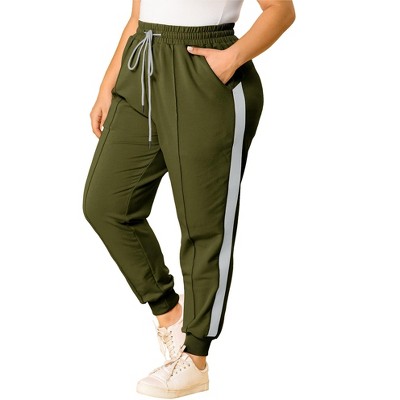 womens elastic sweatpants