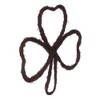 Vickerman 24"H x 24"W Shamrock Outline Wreath - 3 of 4