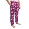 Disney Alice In Wonderland Chesire Cat All-Over Print Adult Purple Sleep Pajama Pants - 3 of 4